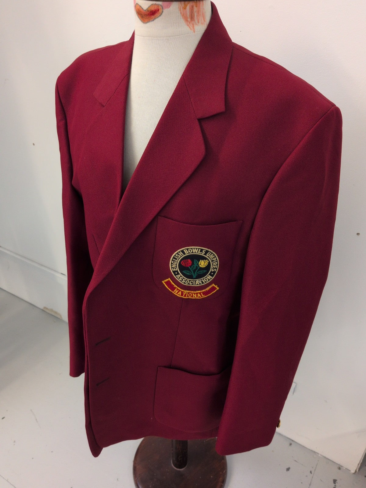 10 Red National Bowls Umpire Blazer