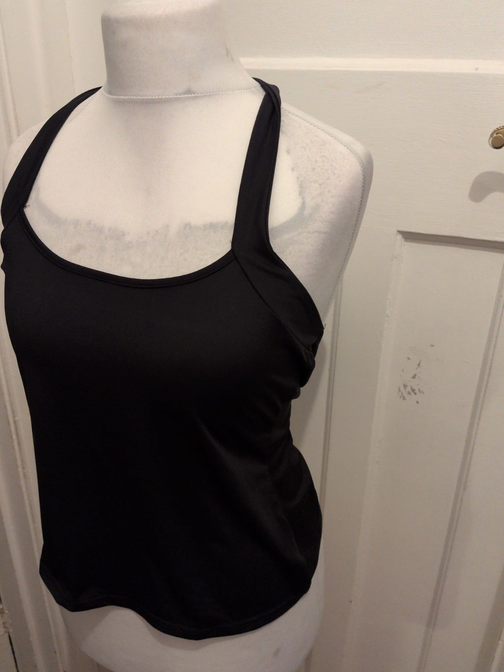 2XL Black Halterneck Top