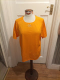 Mens Decathlon Size XL Orange Short Sleeved Tshirt