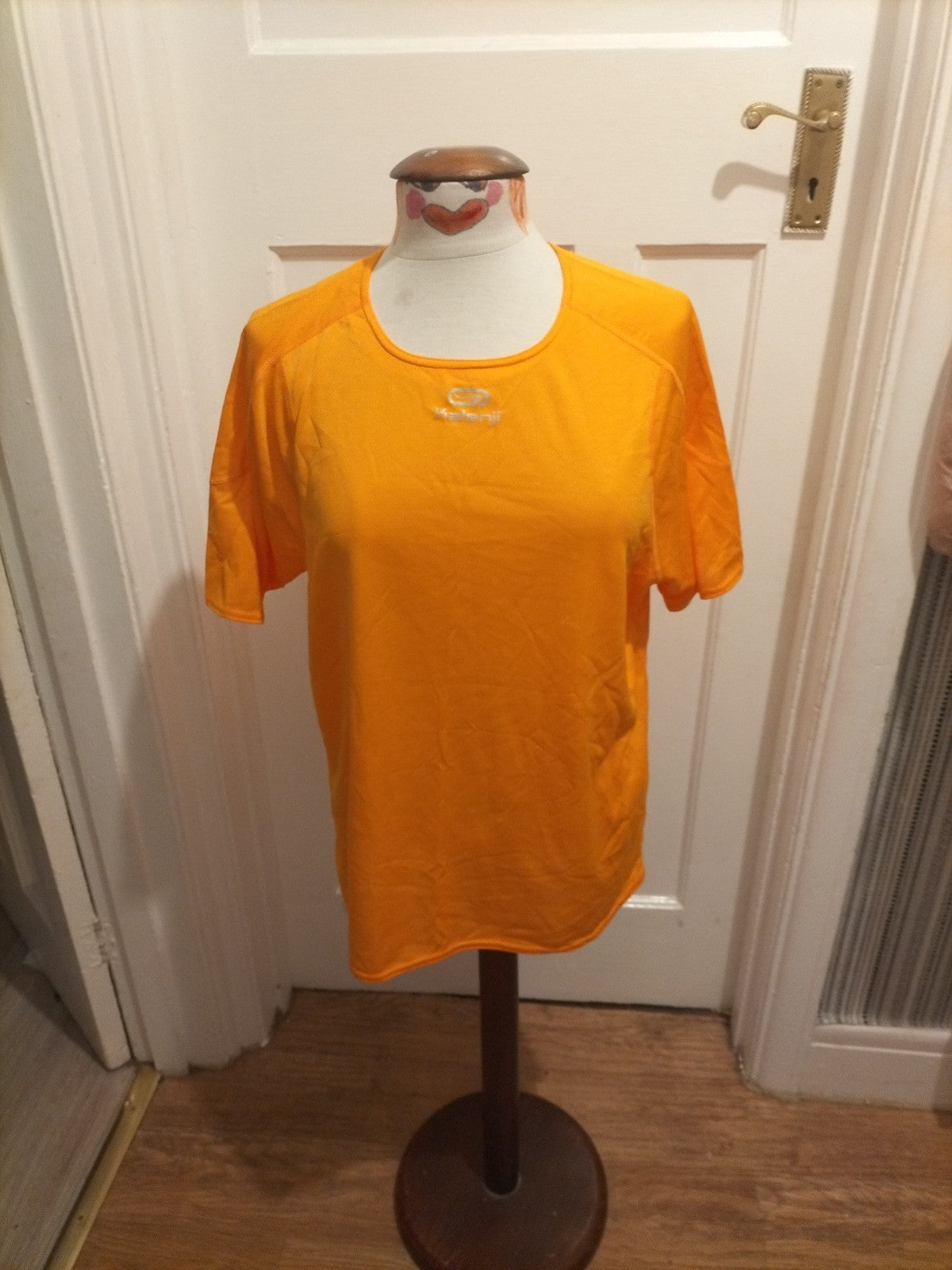 Mens Decathlon Size XL Orange Short Sleeved Tshirt