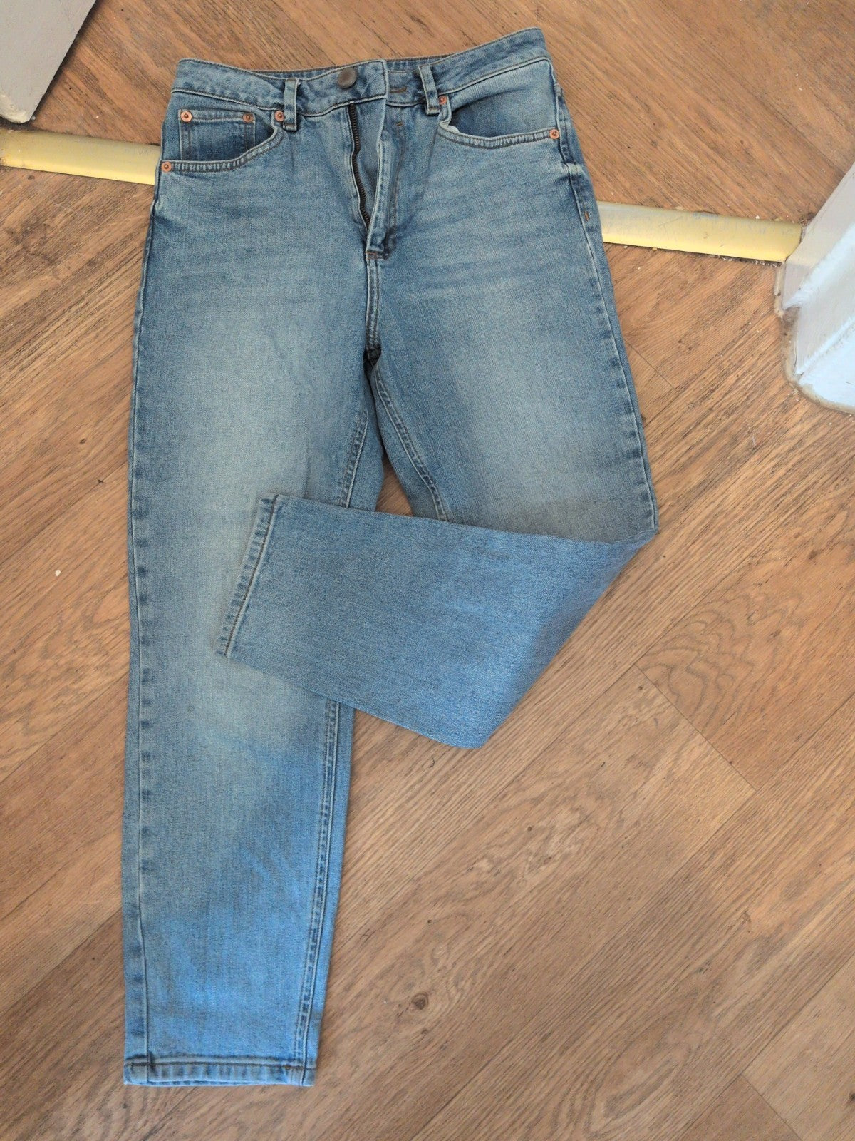 Ladies ASOS Size 28/30L Blue Jeans