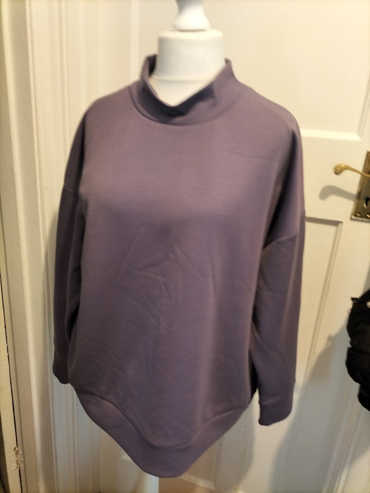 Mens Matalan Size XL Purple Long Sleeved Jumper