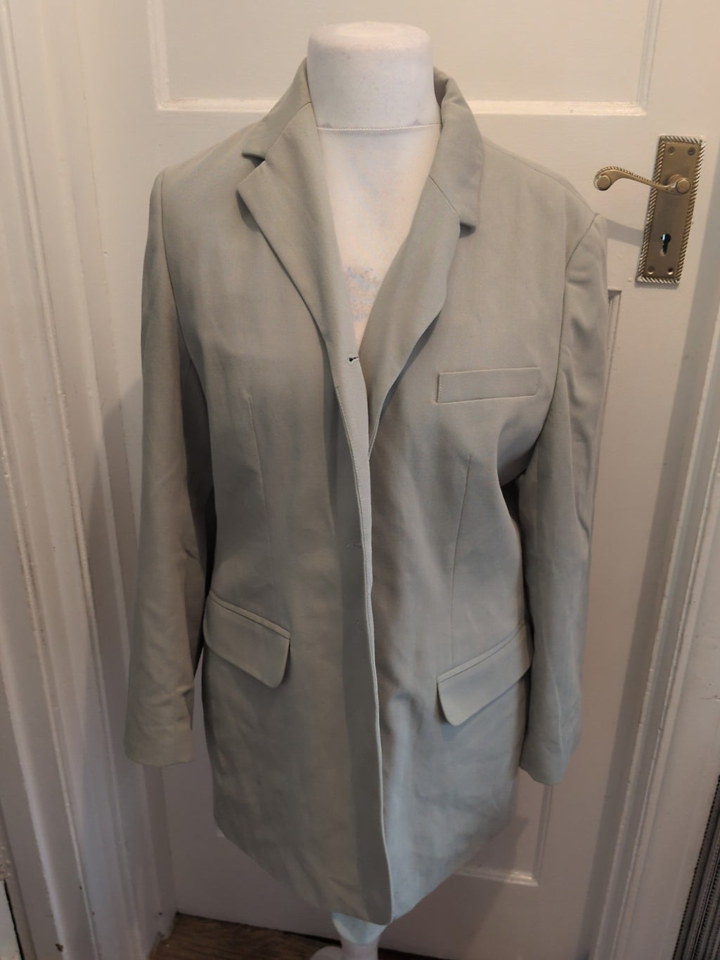 Modern Classics 16 Pale Sage Lined Blazer