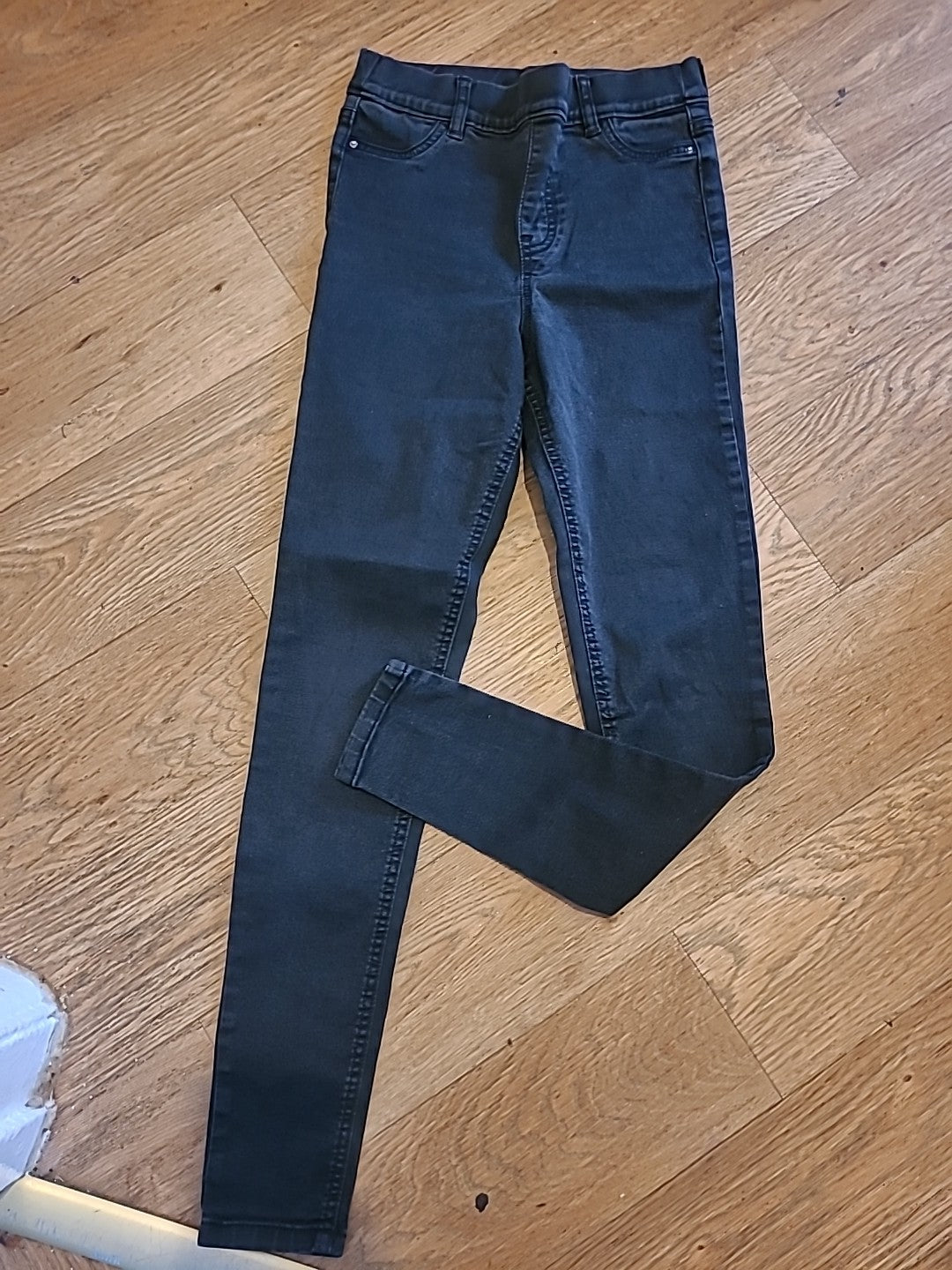 Ladies F&F Size 8R Charcoal Grey Jeggings