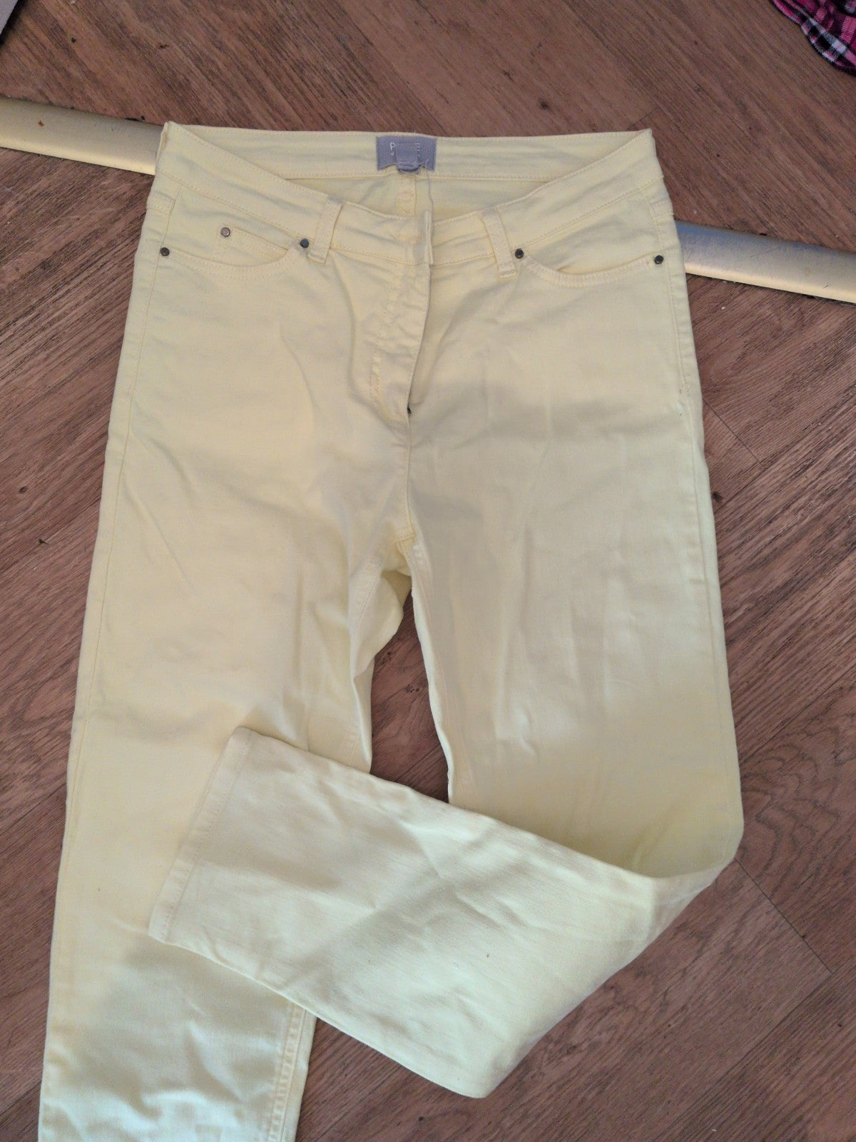 Pure 12 Pale Yellow Duchy Denim Jeans