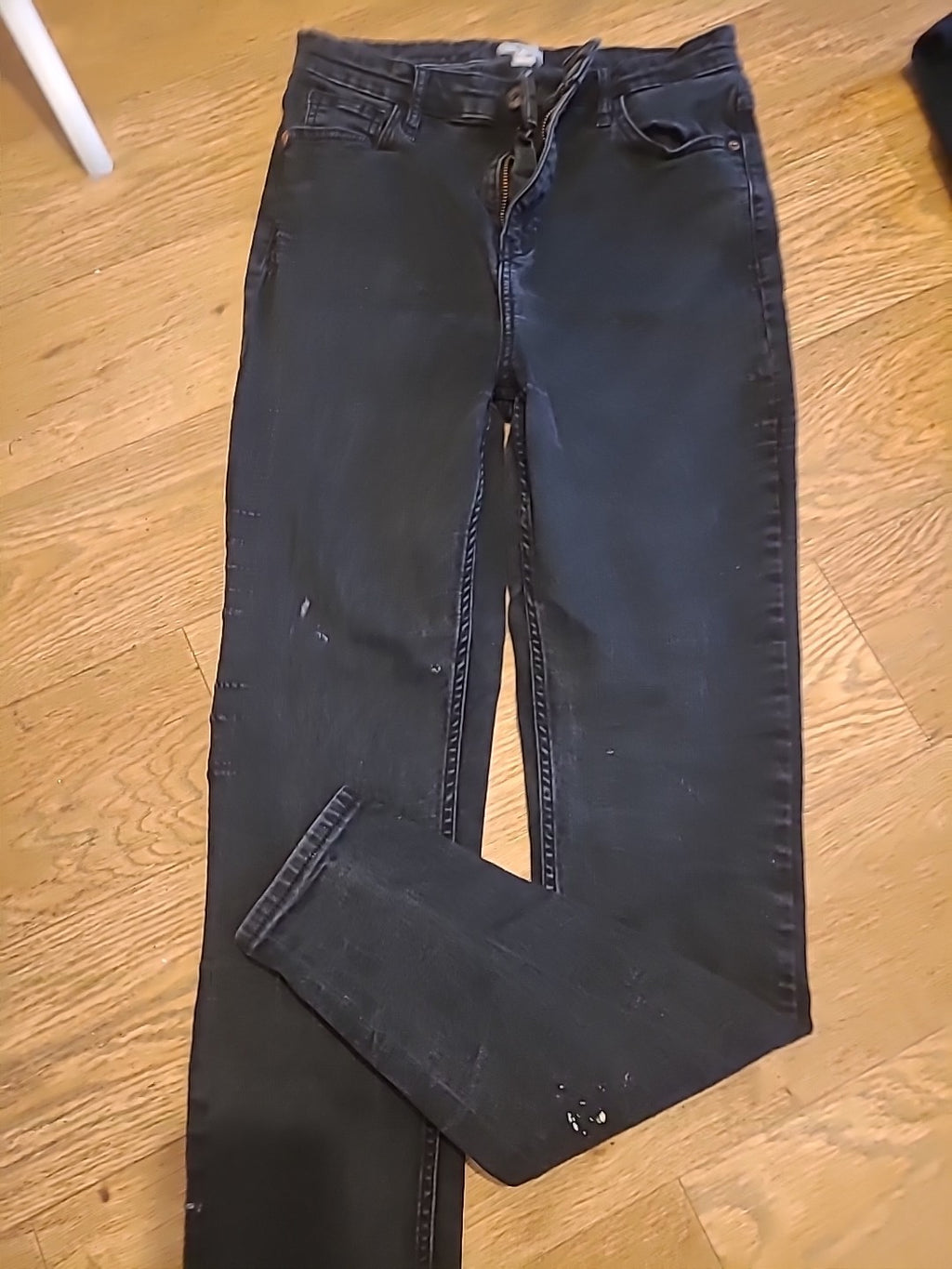 Ladies River Island Size 14 Charcoal Jeans(Few Marks)