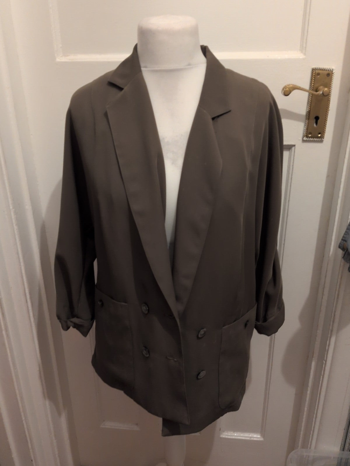 Country Casuals Small Green Low V Cut Blazer
