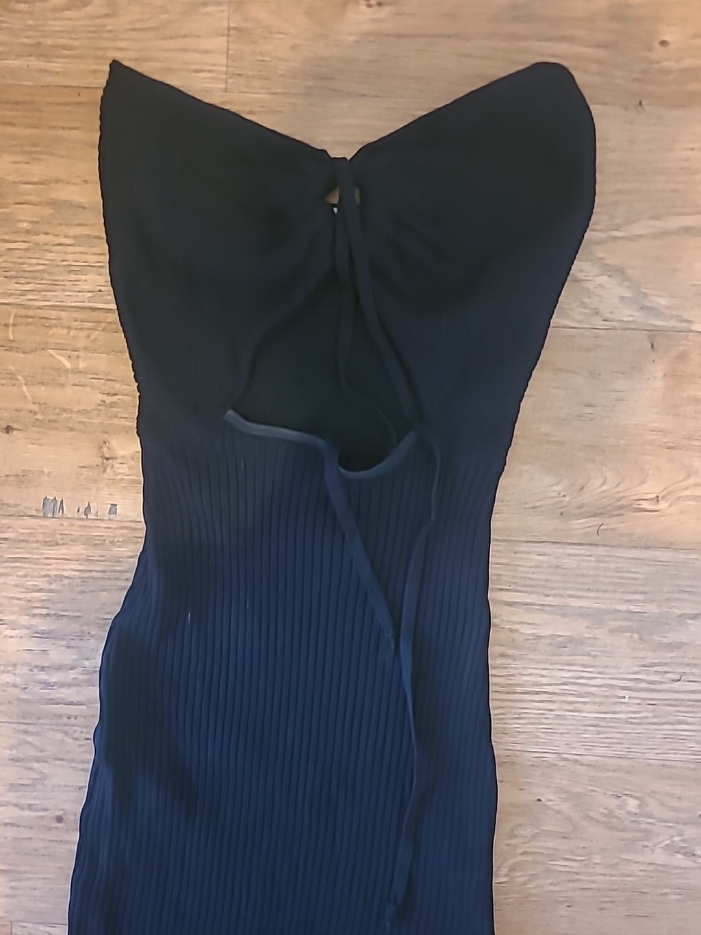 Ladies Giorgia Size Small To Medium Black Sleeveless Long Dress