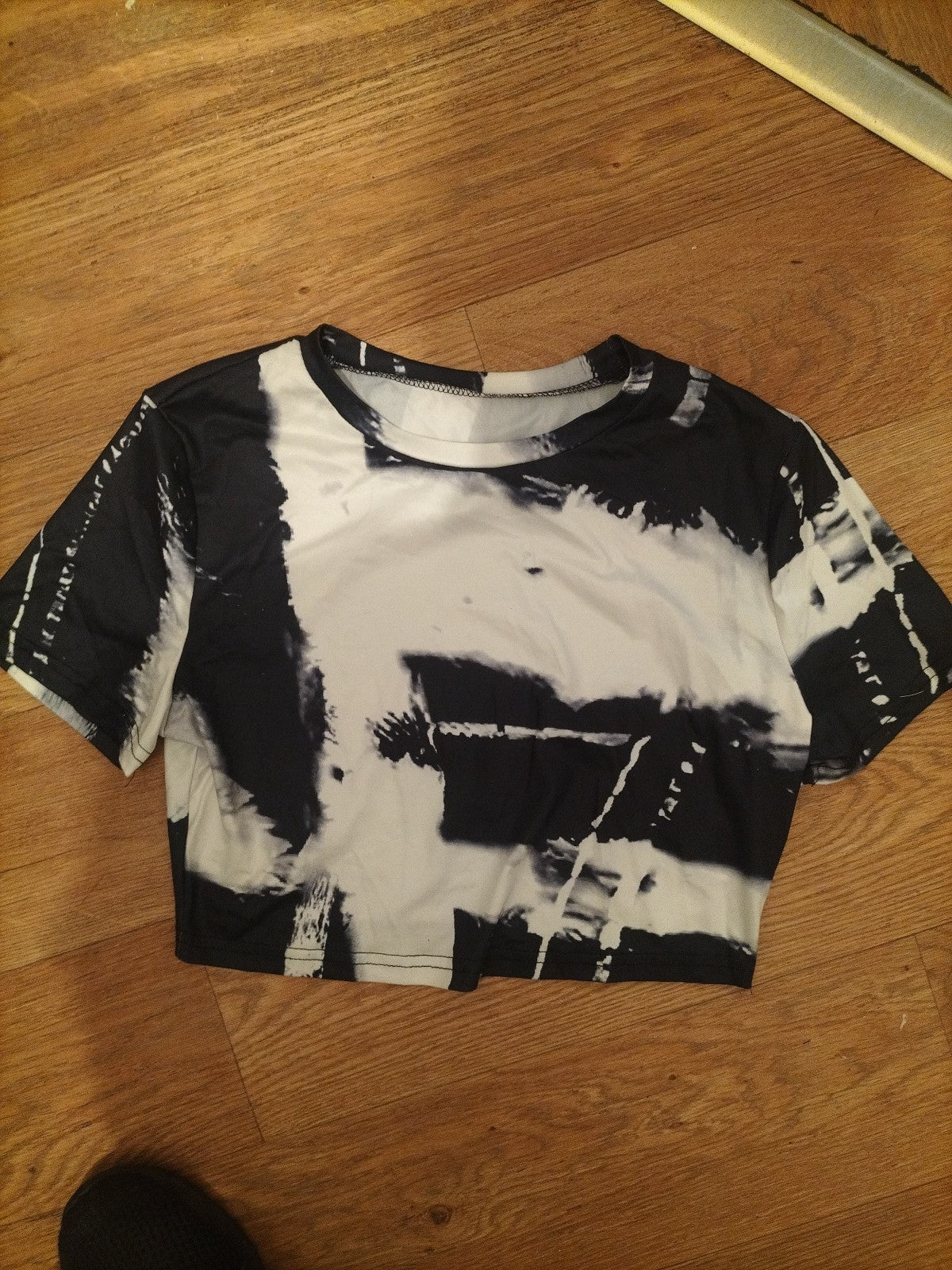 Ladies Shein Size M Navy Dye Short Sleeved T-shirt
