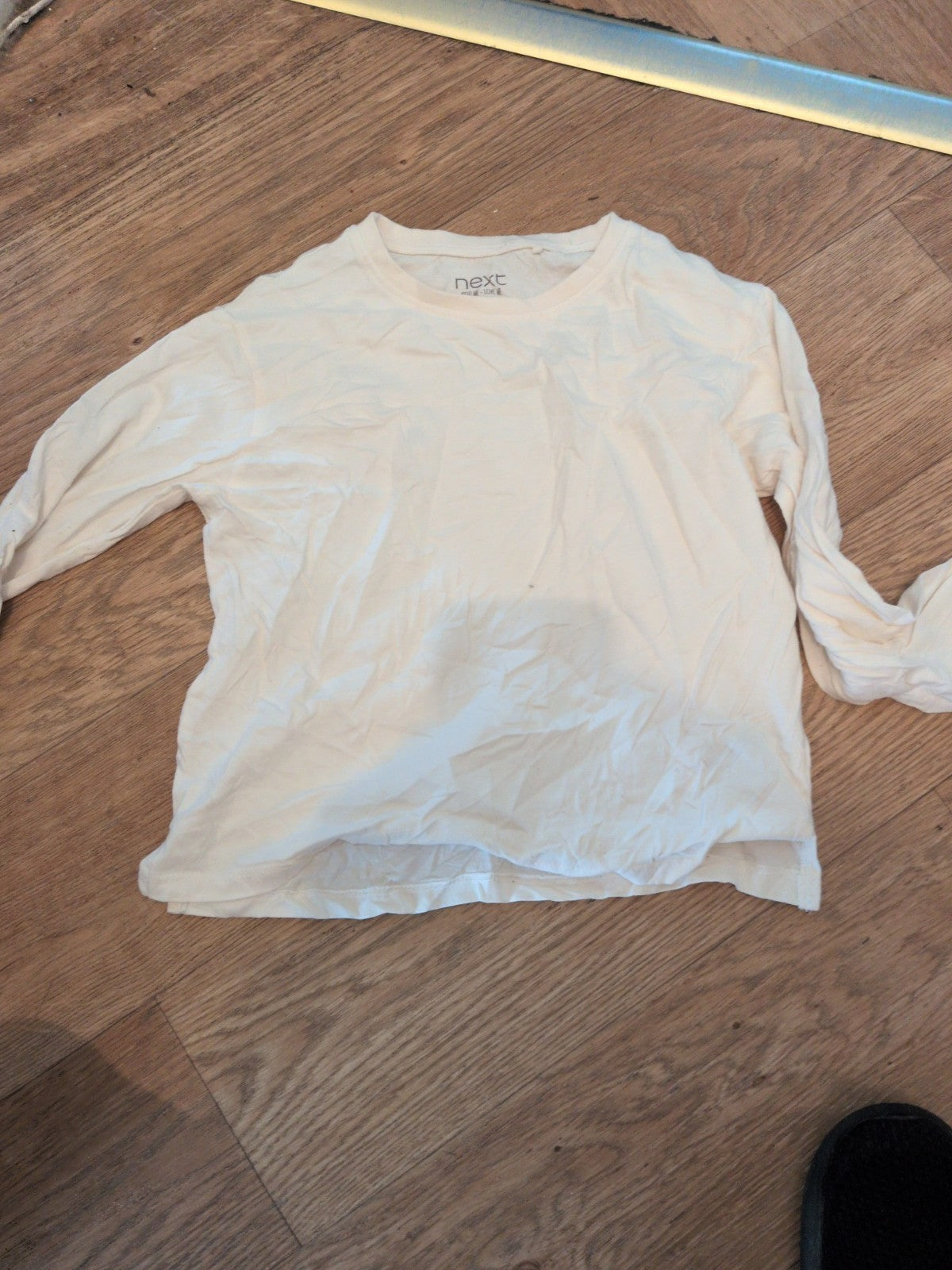 Next 5-6 Years Natural Long Sleeve Tshirt