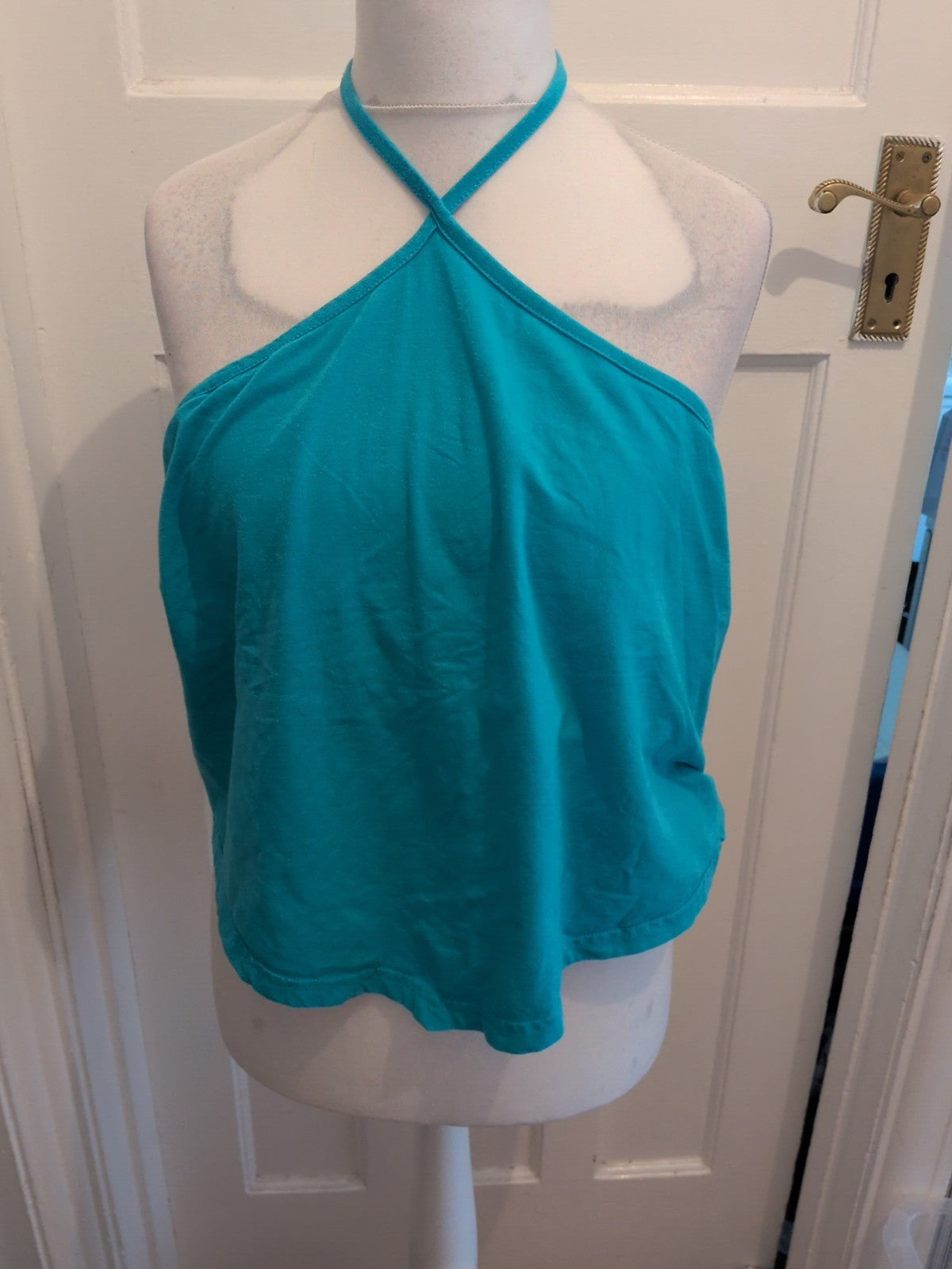 Etam XL Turquoise Halter neck Cami