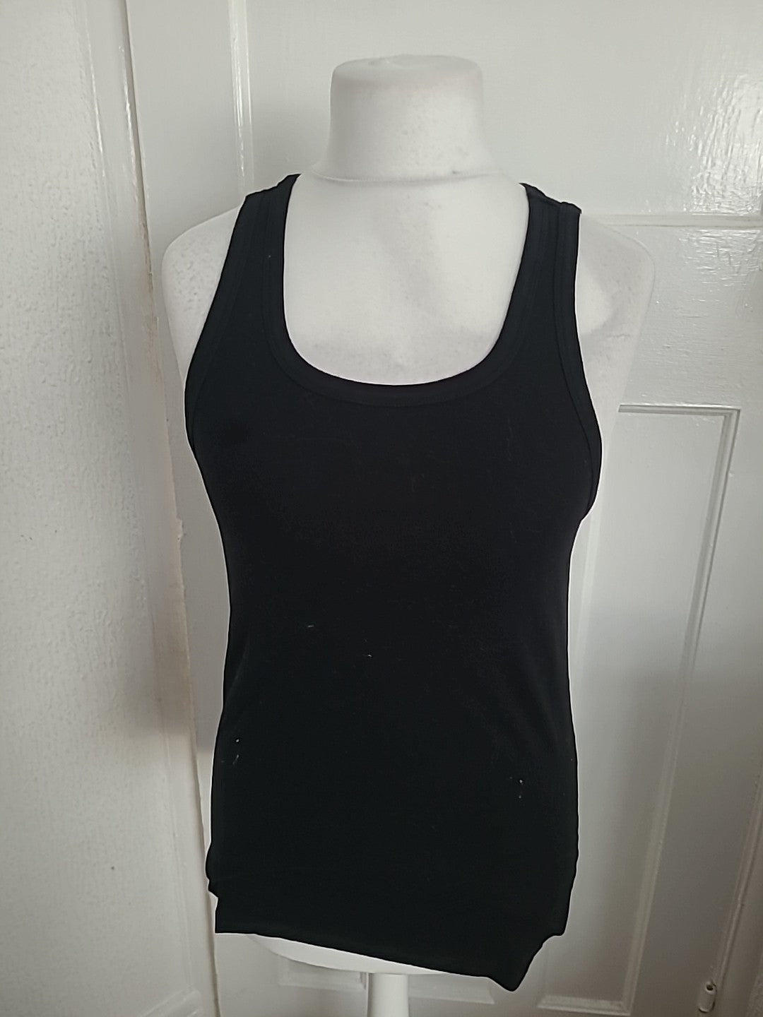 Mens Livergy Large Black Vest Top