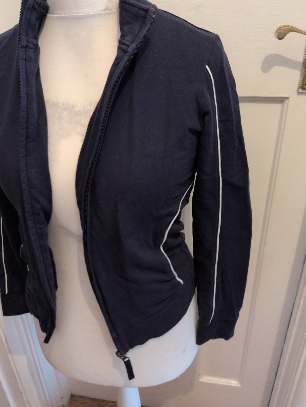 Tu Active Life 10 Navy Full Zip Jumper