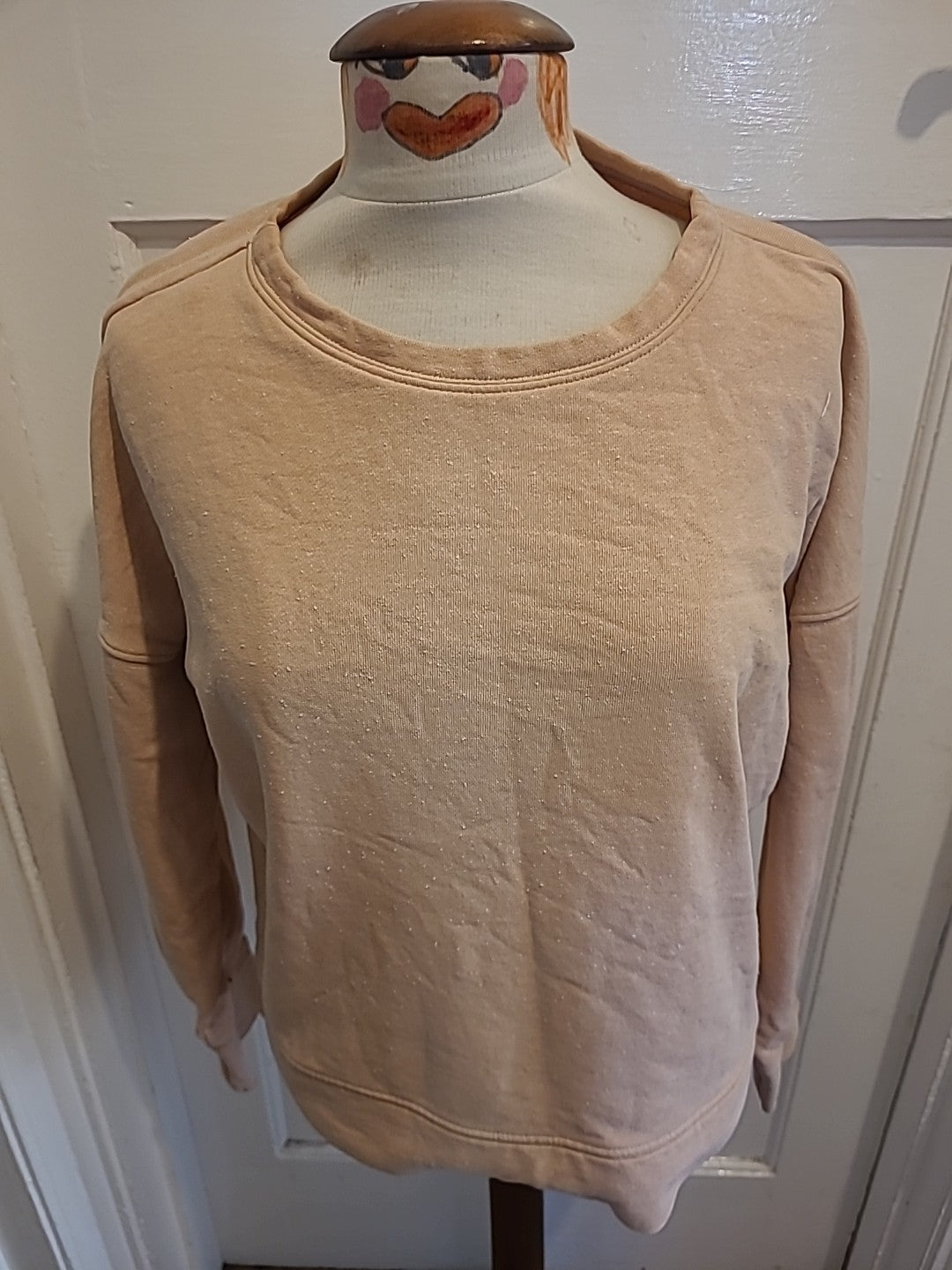 Ladies Next Size Medium Pale Pink Pullover Jumper
