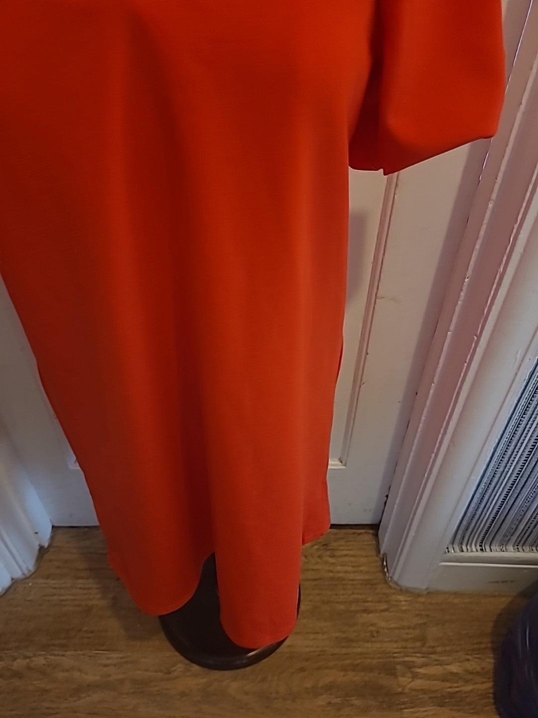 Ladies Shein Size Medium Red Short Sleeved Dress