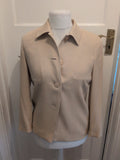 Ladies Gold By Micheal H 12 Sandy Lined Blazer
