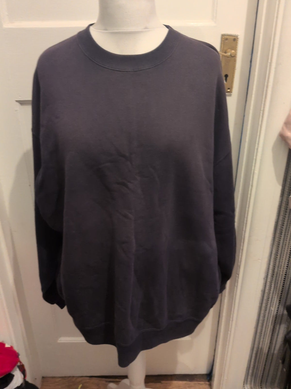 Marks And Spencer St Michael XL Navy Sweatshirt