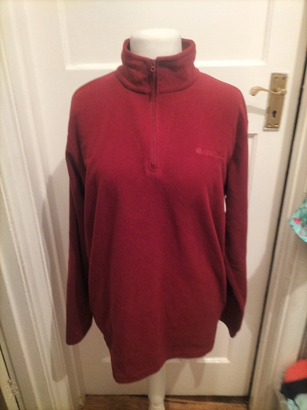 Mountain Warehouse Large Deep Red Pullover Jumper