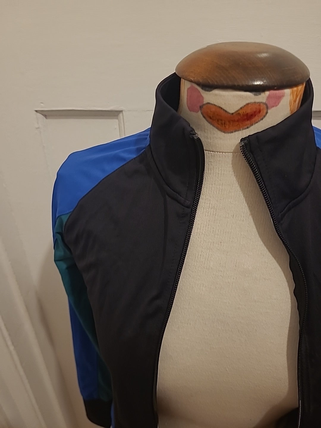 Ladies Red Herring Active Size Small Green Blue Black Jacket