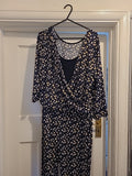 Ladies Size Large Navy "Loveheart" Jumpsuit