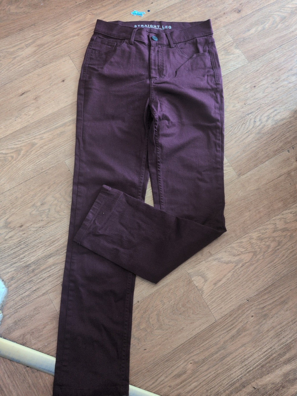 Marks And Spencer 8r Berry Straight Leg Jeans