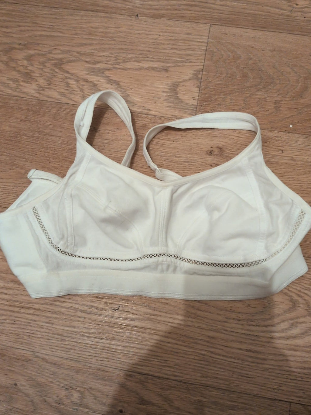 Matalan 34B White Unpadded Bra