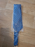 Brand New Mens Navy And Red "Poppy" Tie