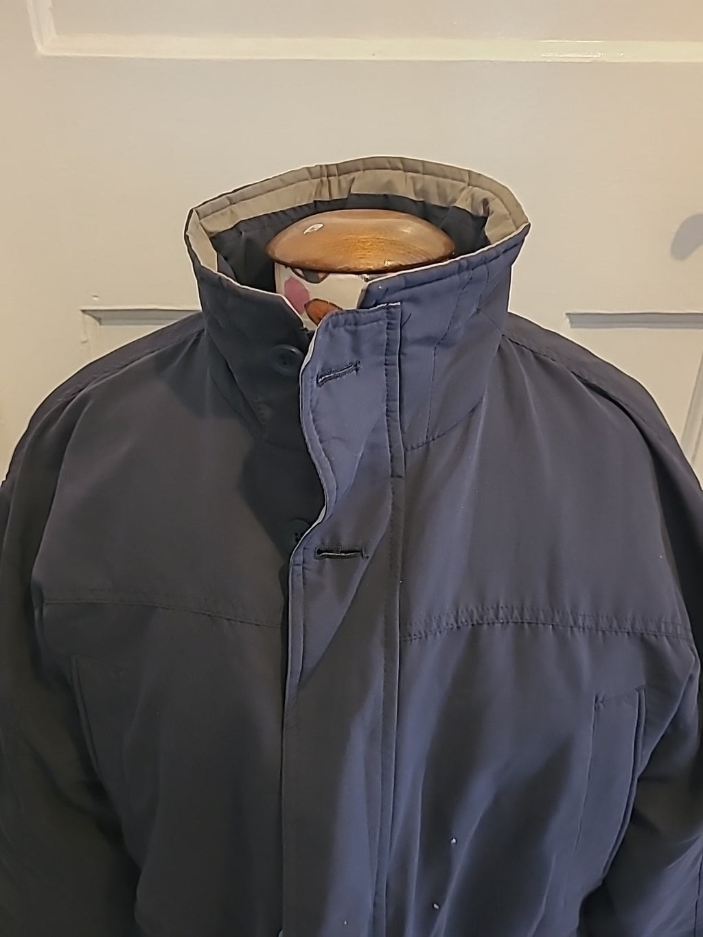 Mens Premier Man Size 44/46 Navy Long Sleeved Jacket