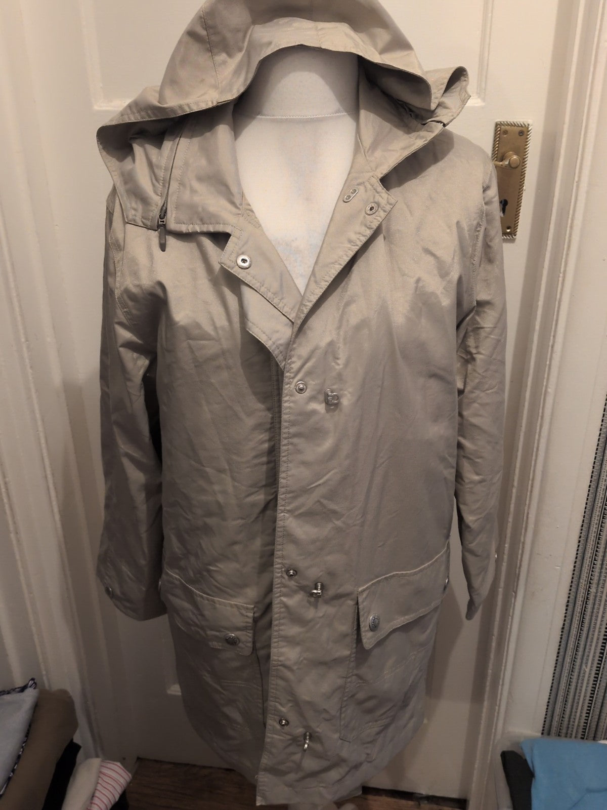Ladies Astraka Size Small Pale Sage Coat/Jacket