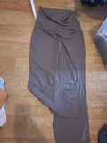 Ladies Size 2 Khaki Long Leg Trousers Bobbling