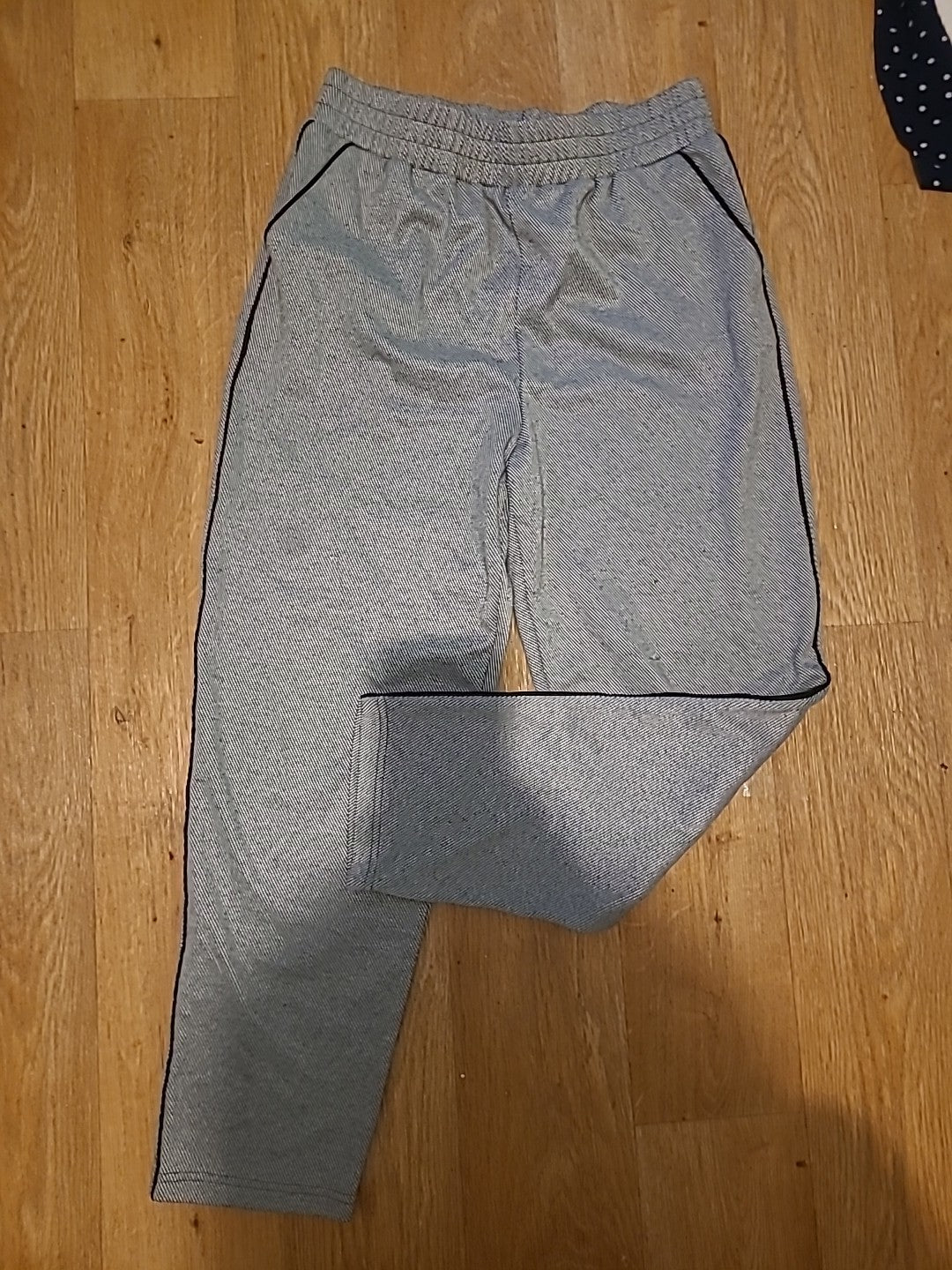 Ladies Papaya Size 12 White Grey Fleck Elasticated Jogger