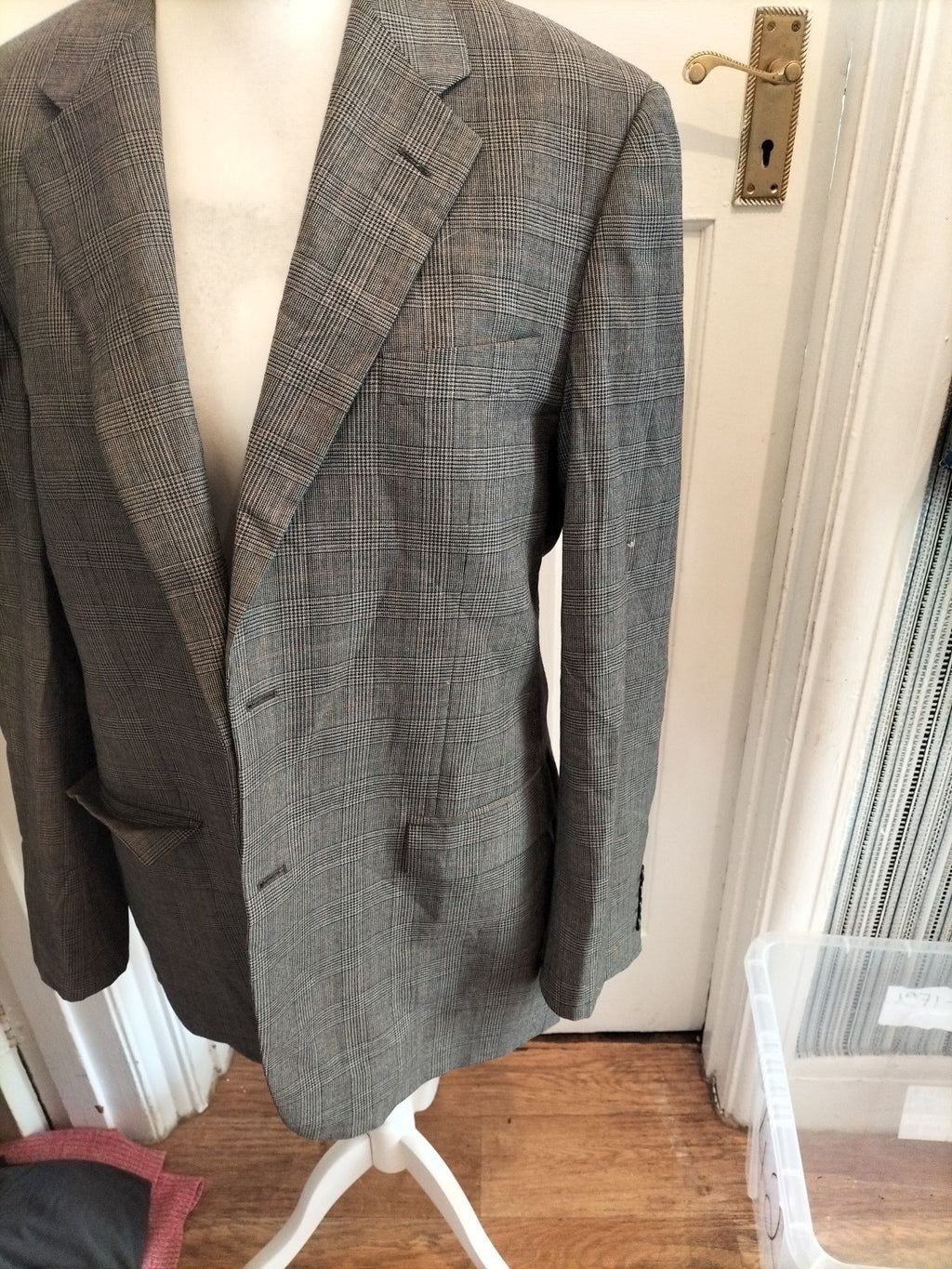 Collezione Marks And Spencer 44 Charcoal Mix Suit Jacket