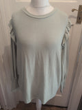 Ladies Next Size 20 Pale Green Long Sleeve Jumper