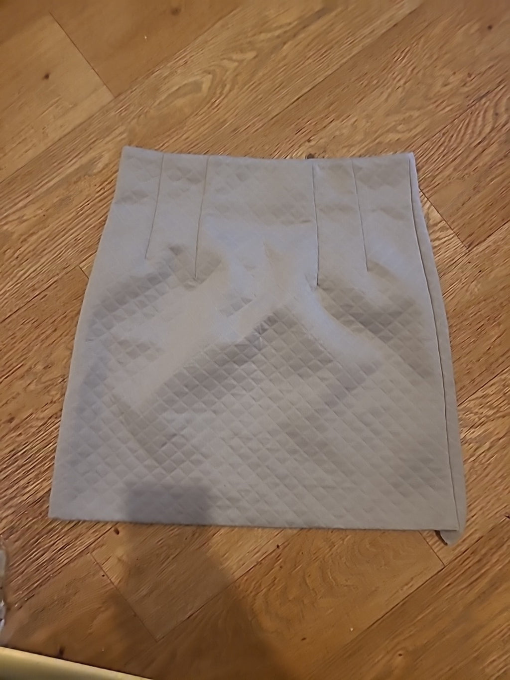 Ladies Marks And Spencer Size 10R Grey Pencil Skirt