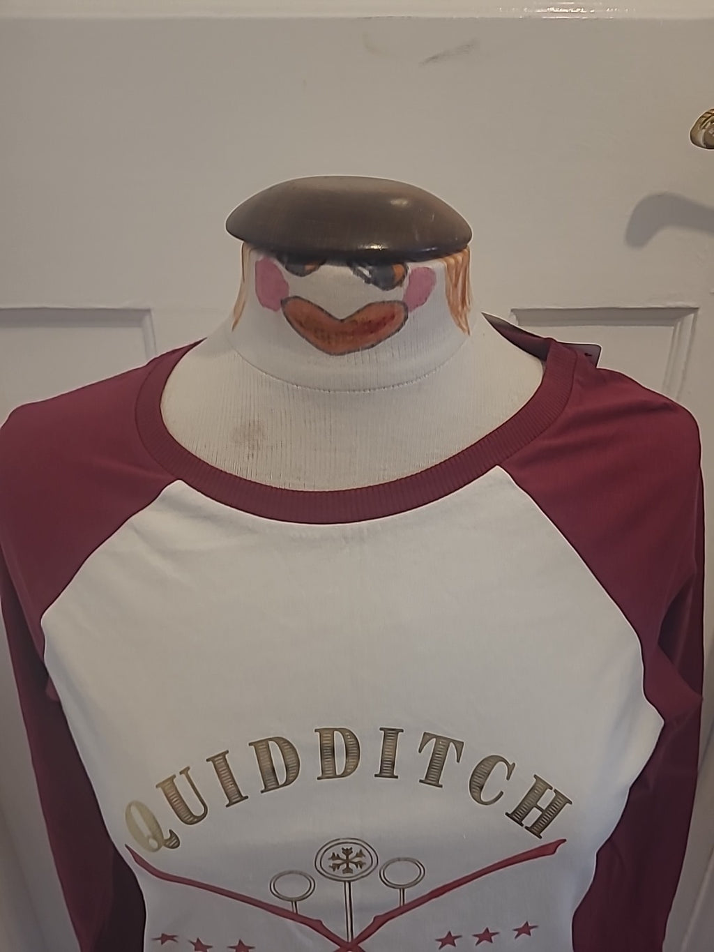 Brand New Ladies Size 8-10 Harry Potter Quidditch Pyjama Top