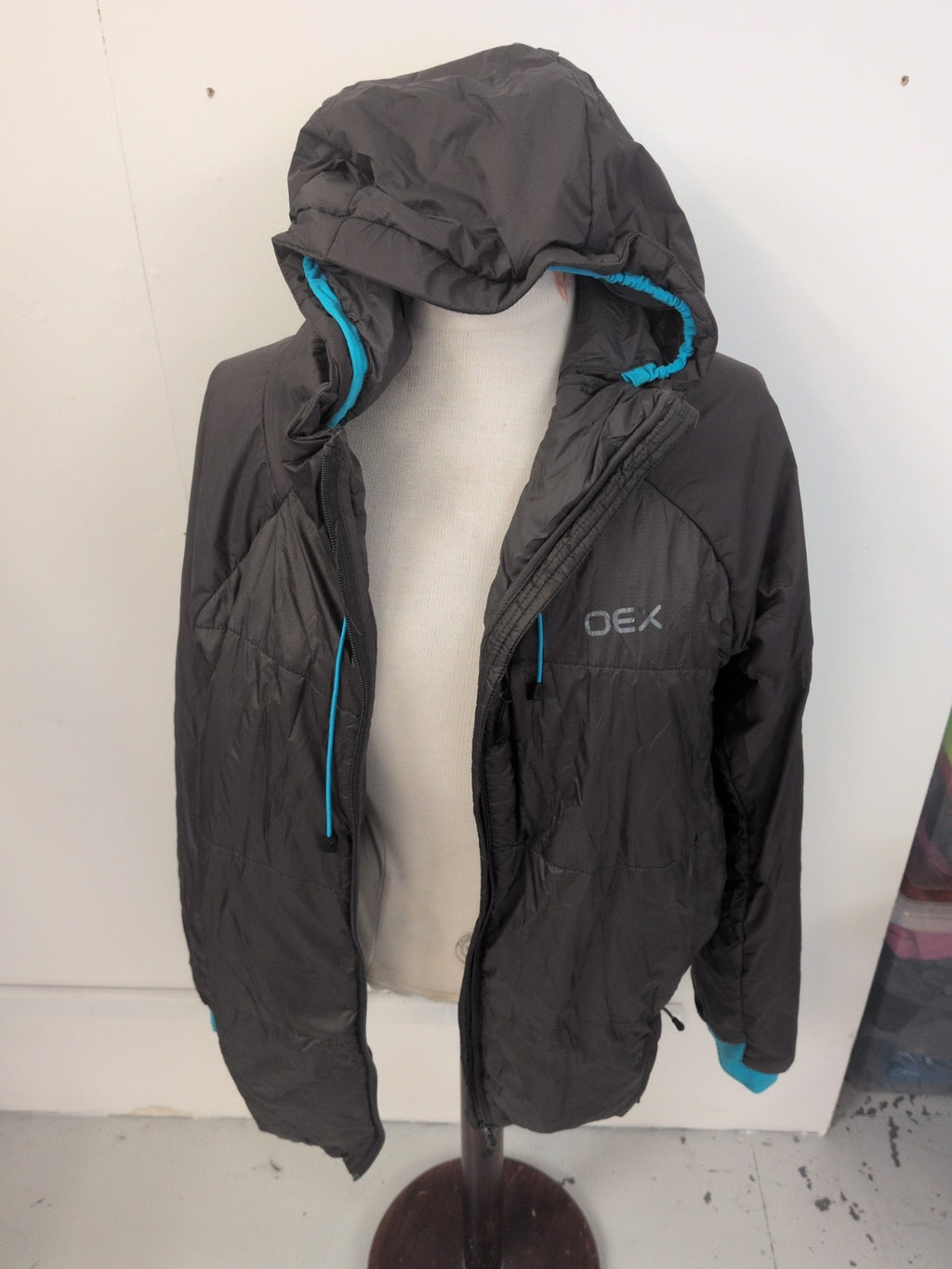 Oex XL Grey Full Zip Jacket