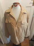 Ladies Foumey Size 54" Sand Lined Coat