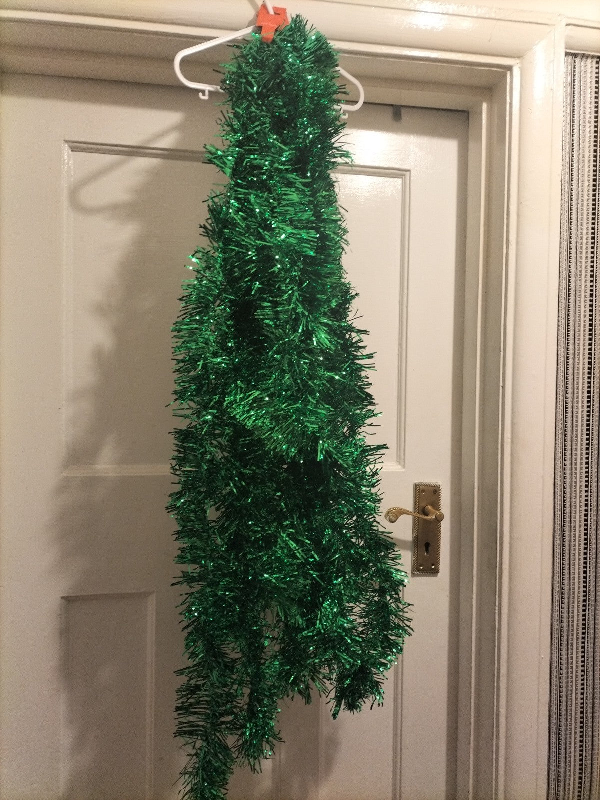 Brand new Green 2M Christmas decoration Tinsel