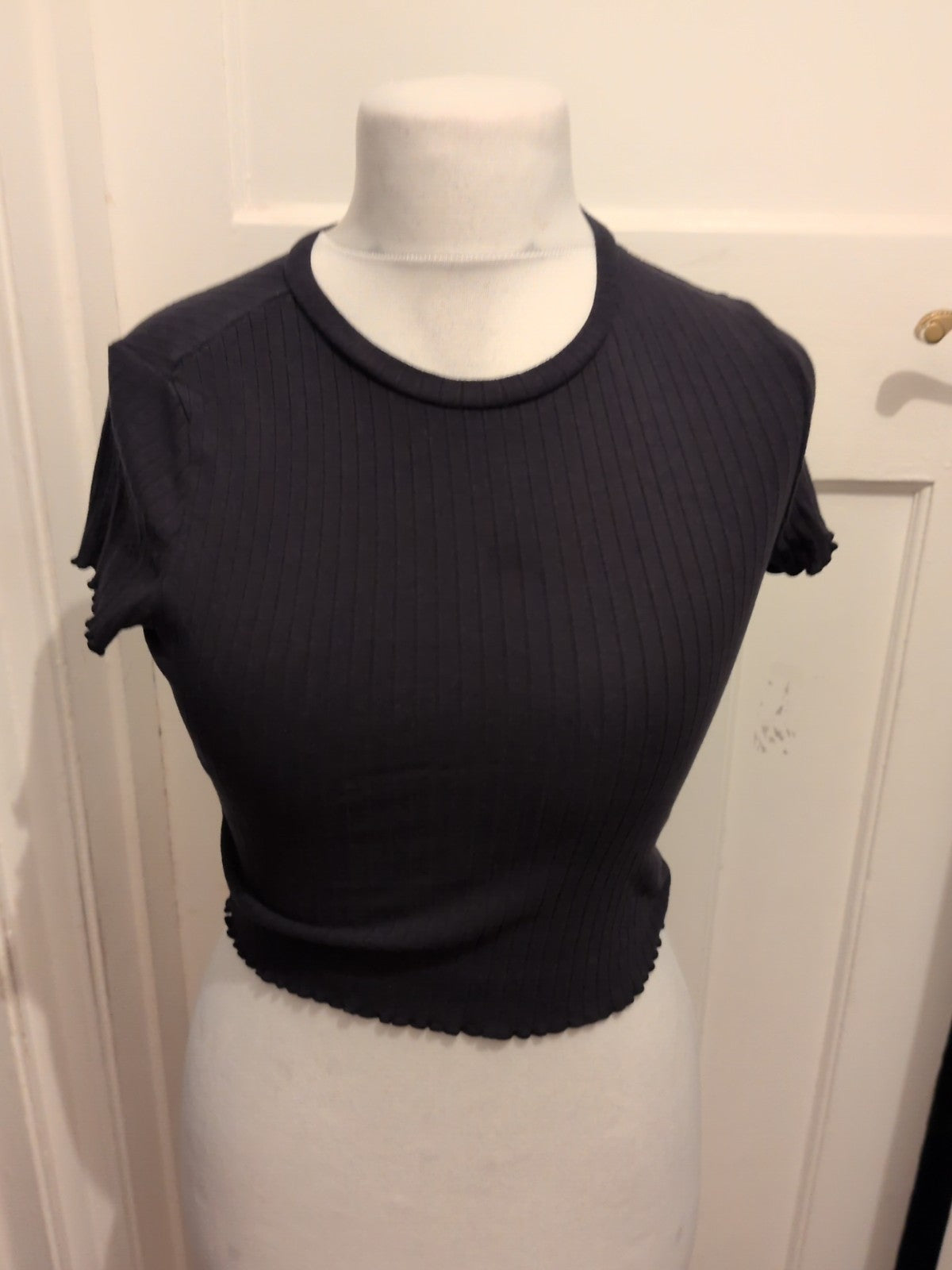 Medium Brush Rib Short Sleeve T-shirt