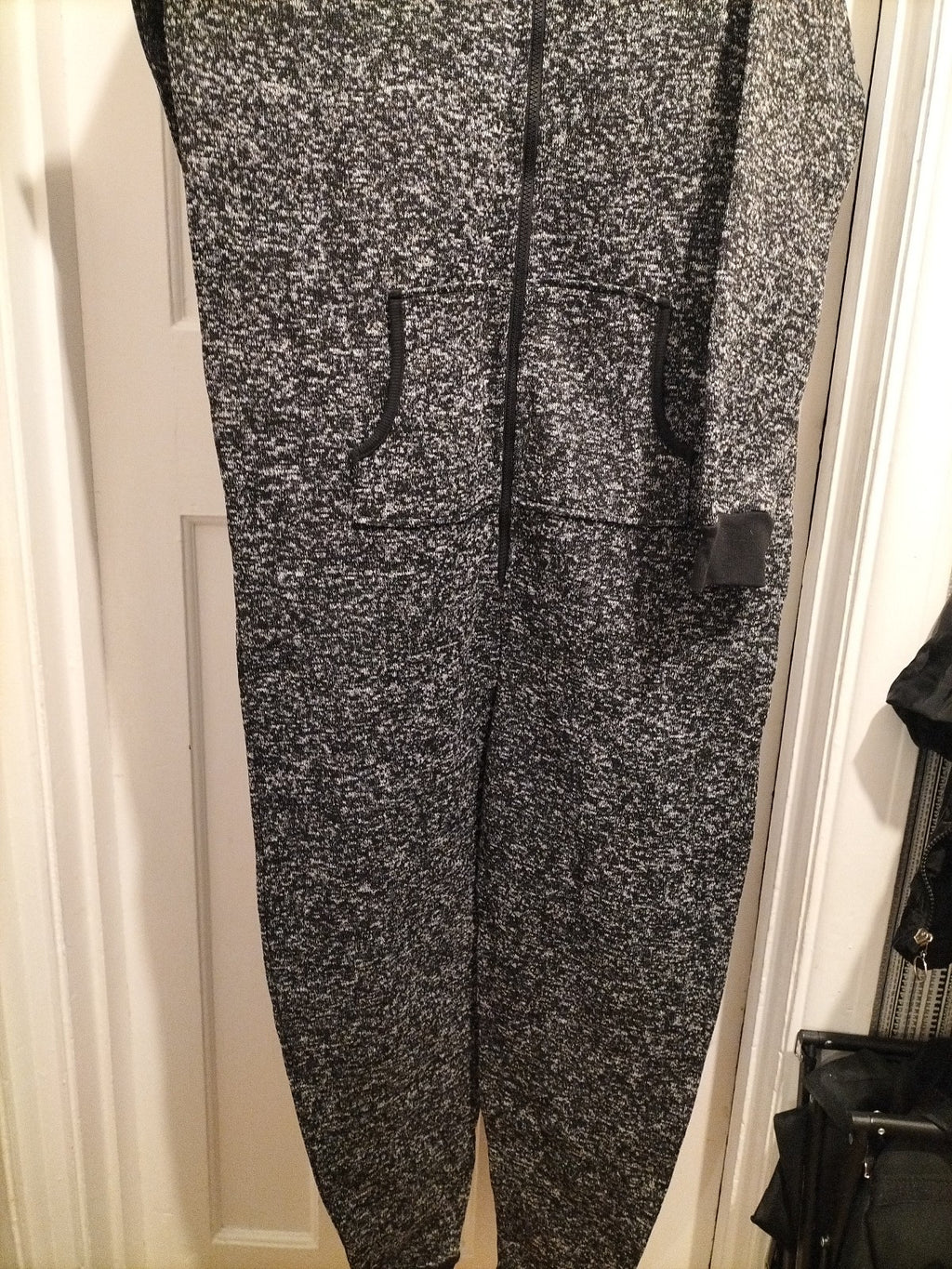 Mens Fluid Size Large All In One Grey Fleck
