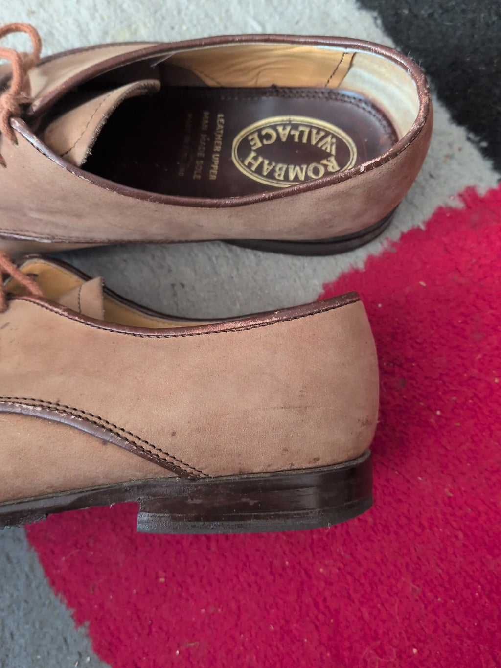 Rombah Wallace 3 UK Brown Shoes