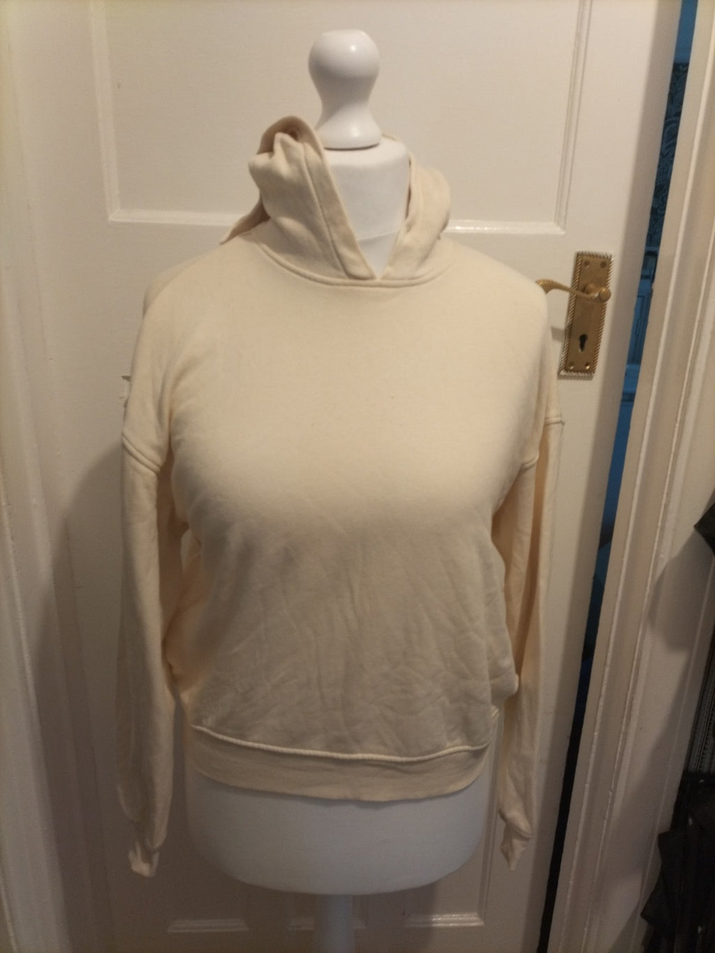 Ladies Divided Size XS Blonde Pullover Hoodie(few Faint Marks)