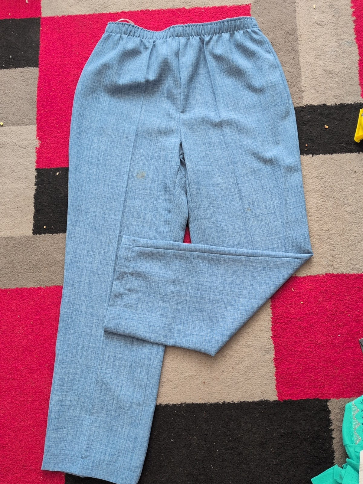 David Neiper 10 Blue Elasticated Trousers
