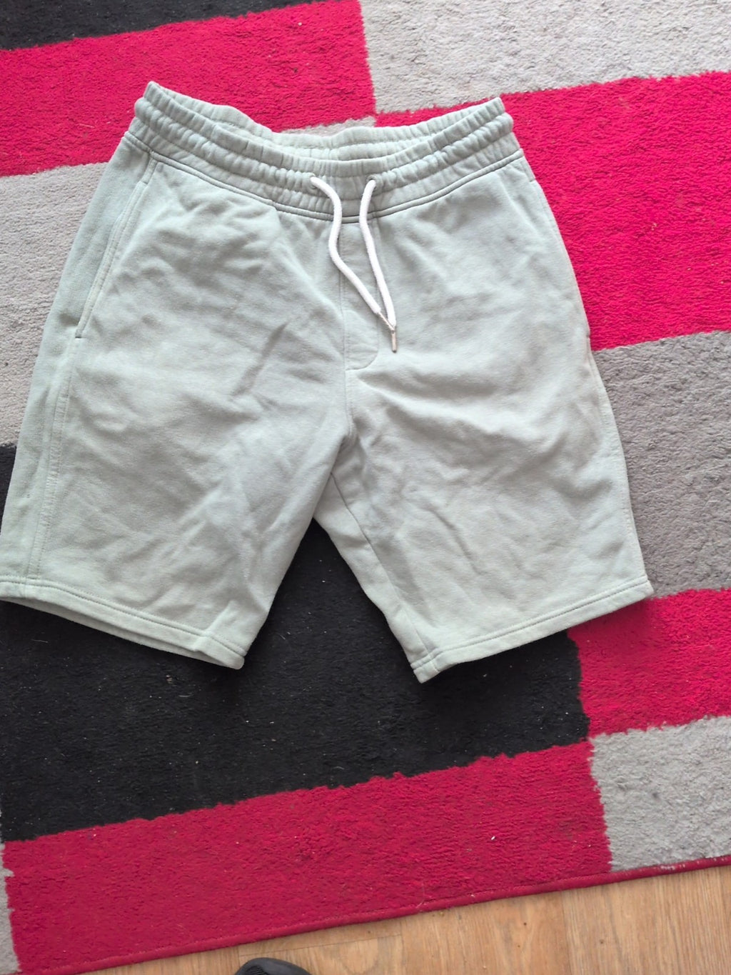 Next XS Green Elasticated Sweat Shorts