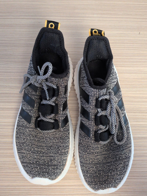 Adidas UK 5 Brown Black And White Running Trainer