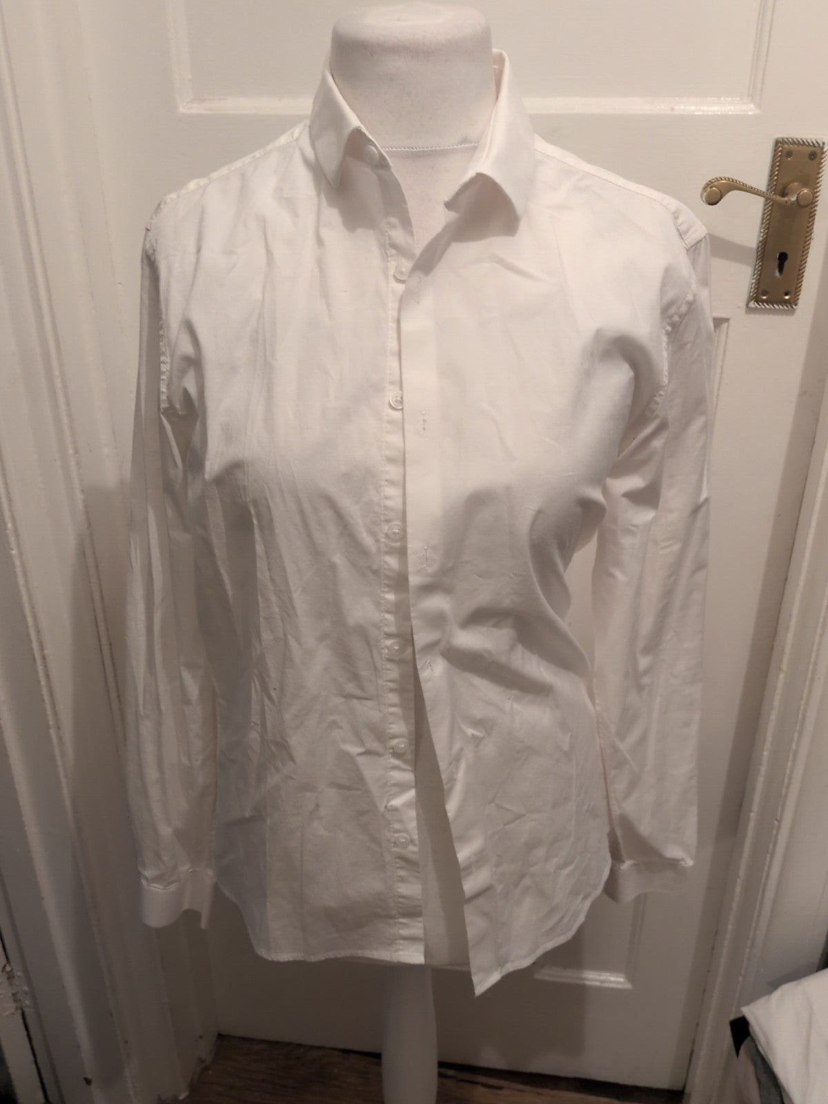 Asos M White Long Sleeve Shirt