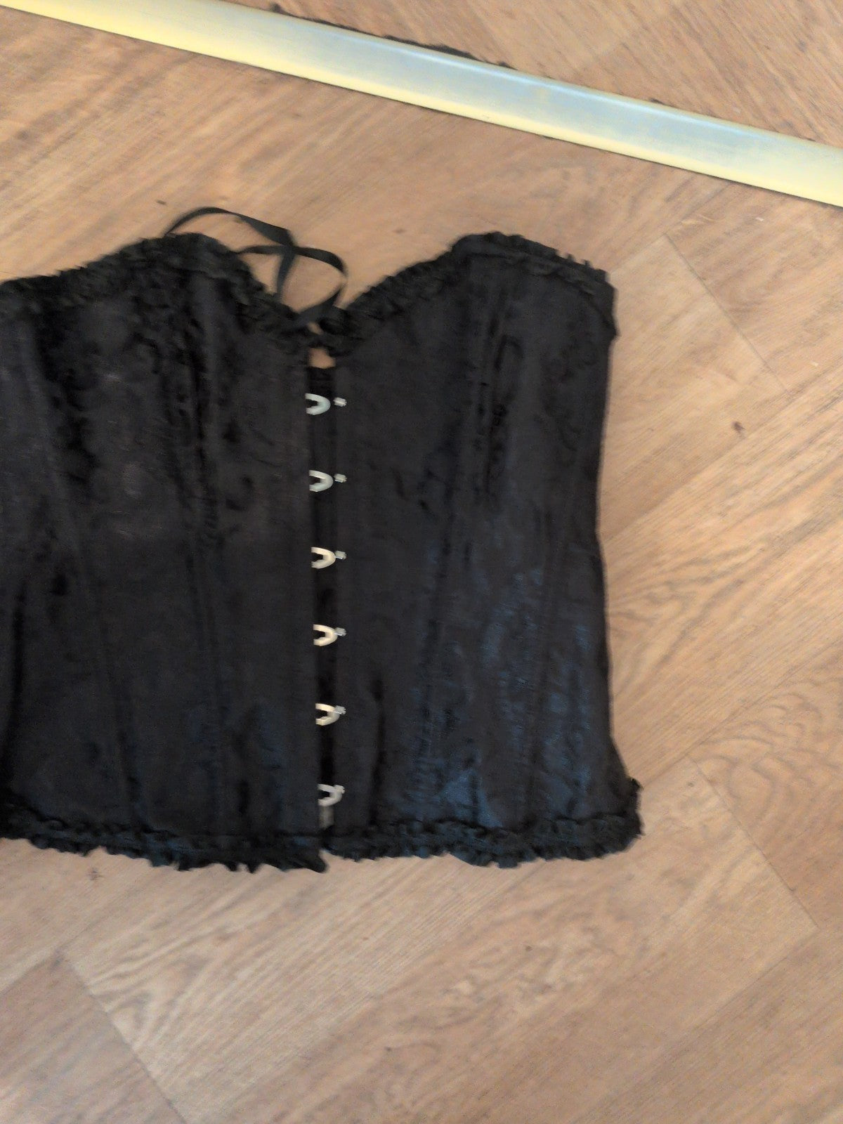 XL Black Full Corset