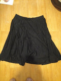 Ladies M&S Collection Size 18 Navy Lined Crinkle Flare Skirt