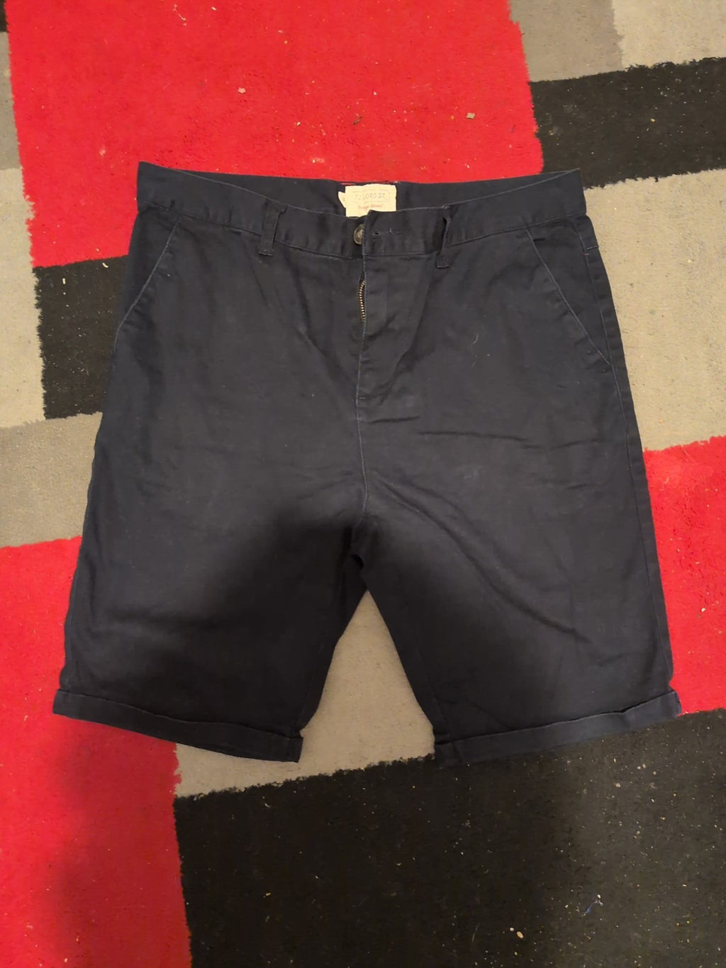 72 Lord Street Vintage 34R Navy Shorts