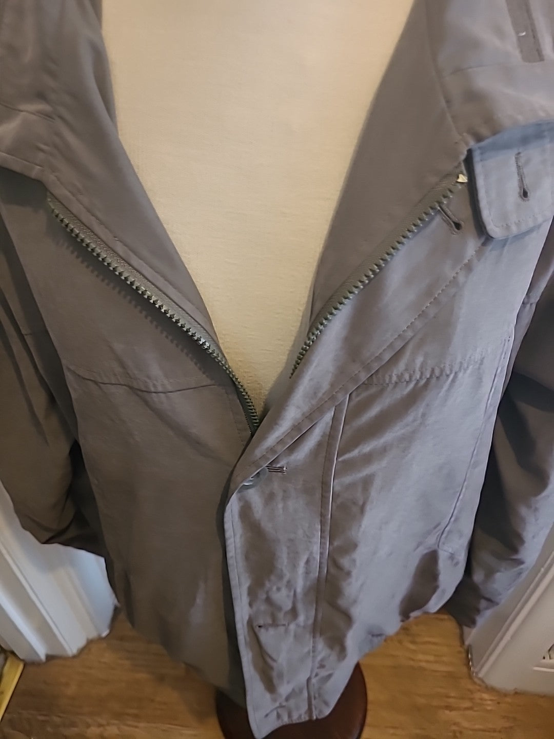 Mens Kingston Medium Grey Long Sleeve Coat